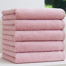 GUY LAROCHE 柔軟藝廊飯店毛巾 200g 竹纖維, 粉紅色, 5個