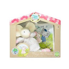 TIKIRI 玩偶固齒器+童書, 無奶嘴, 混色, 1個