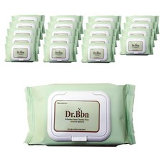 닥터비비앤 클렌징티슈, 20매입, 20개