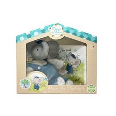 TIKIRI 玩偶固齒器+童書, 無奶嘴, 混色, 1個