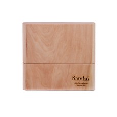 Bamboo Alto薩克斯風/Bb單簧管專用簧片收納盒 平面, 淺褐色的, 1個