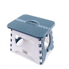 플라스틱 라탄 접이식 스툴 201, 네이비