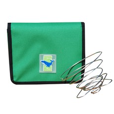 BLUEWHALE 블루웨일 스파이럴 나선형 접이식 스테인레스 와이어 커피 드리퍼 + 파우치, 혼합색상, 1세트