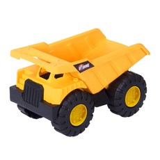 RHINO CONSTRUCTION 沙灘遊戲 大型傾卸卡車 重型設備 玩具, 黃色 + 黑色
