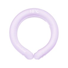 降溫冰枕頸圈 紫色, 1個