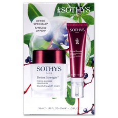 SOTHYS 蘇緹 啟動甦活煥顏露 30ml+面霜 50ml, 1套