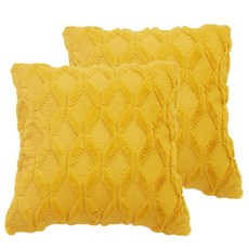 I LOVE HOME 簡約十字圖案抱枕套 2入