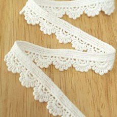 슈슈룸 케미컬 레이스 반꽃 1260cm, 케미컬레이스-반꽃(화이트), 1개