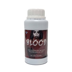 꽃단장 분장용 붉은 인조피 액 250ml, 1개