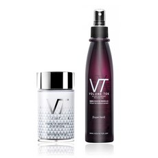 gowoon HAIR 豐盈髮根蓬鬆噴霧 正裝 + 210ml 噴霧 套組, 黑色, 1套