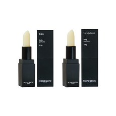 Scent Snow Body Perfume Eau 3.3g + Grapefruit 3.3g 分層套組 + 小袋, 1組