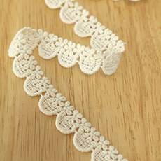 슈슈룸 케미컬 레이스 꽃반지 1260cm, 케미컬레이스-꽃반지(아이보리), 1개