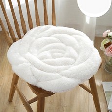 玫瑰造型絨毛坐墊 YT_RA1829 2入