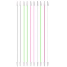 Bebecome 淨水器水龍頭 料理用水 多用途雙頭清潔刷, 隨機出貨, 10個