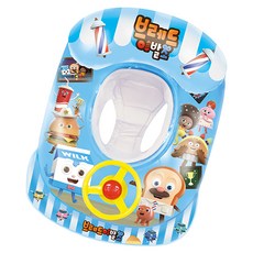 兒童汽車游泳座圈, 混色, 1個