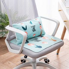 可愛造型椅墊+背墊套組 YT_RA1811, A型