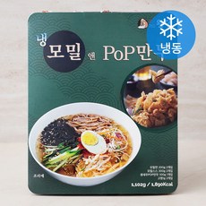 부산완당 냉모밀 앤 POP만두 (냉동), 1102g, 1팩
