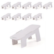 白色鞋子收納架, 10個