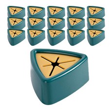 Digicon 壁掛式毛巾廚房架 50 x 23 毫米 14 克, 綠色, 16個