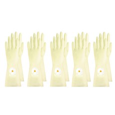Eugenetopia Daisy PVC 手套 L1475 M 2p 套組, 隨機出貨, 5組