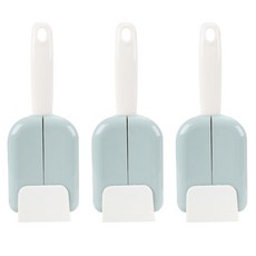 MEO 밥주걱 오염방지 보관케이스 그린, 3개