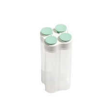 Yangsun Company粉彩4格調味料罐 綠色, 1個
