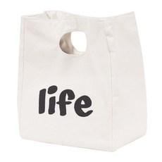 帆布保冷袋, 白色