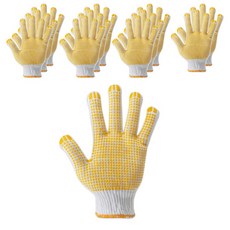 工作用防護手套 M D145, 黃色, 12套