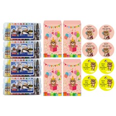 DONG-A Pekkom 蠟筆 12 色 4p + 包裝套組, 1套, 12 種顏色