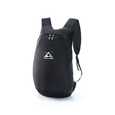 家真好旅行戶外超輕量折疊式攜帶用收納包, 黑色的