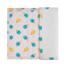 화모 면리플 매쉬 유아 여름 누빔패드, 아이스크림, 1개