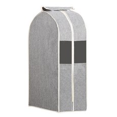 平紙簡約服裝罩灰M, 1個, 1件