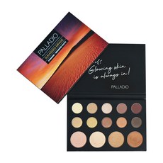 Palladio 眼影打亮彩妝盤, 混色, 1個
