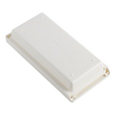 Hi Bear 黏貼式滑動書桌下隱藏收納盒 小型(130 x 260 x 45 mm), 白色, 1個