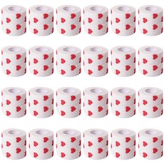 寵物自黏愛心繃帶 白色 5cm, 24個