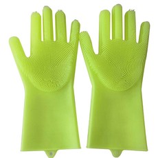 Make Me廚房洗碗手套 左右組, 熒光綠, 1套