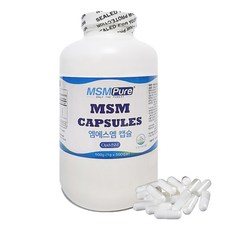 MSMPure 膳食補充膠囊, 1罐, 500顆