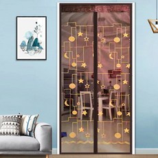 金色花朵門簾式蚊帳, 6