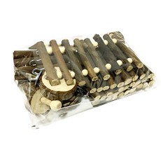 倉鼠木製遊樂場組 8入, 混色, 1組