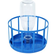 Enco寵物爬蟲類用圓形餐具, 藍色, 1個