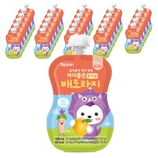 Ispoon Eye Good 有機果汁 100ml, 桔梗梨子口味, 30包