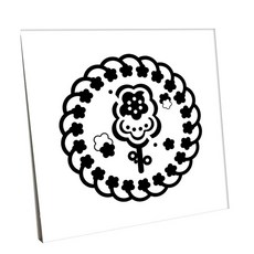 HTP 傳統花紋磁磚 K0664 9124, 花紋配飾, 1個