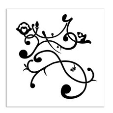 HTP 傳統紋樣瓷磚 藤蔓紋 寶相華紋磚石 K0721 9517, 混合顏色, 1個