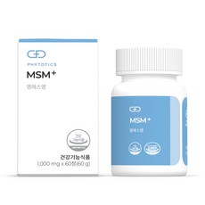 PHYTOTICS 必多提斯 MSM+保健食品, 60顆, 1罐
