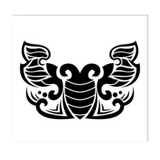 HTP 傳統紋樣瓷磚 K0677 9210, 蝙蝠紋半閉櫃白銅裝飾, 1個