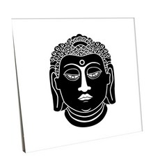 HTP 傳統紋樣磁磚 K0630 8342, 佛菩薩紋 法住寺 磨崖如來倚坐像, 1個