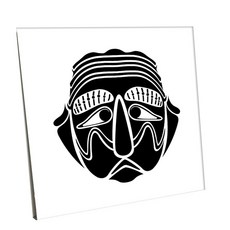 HTP 傳統圖案瓷磚 K0650 9986, 人面紋瓦當, 1個