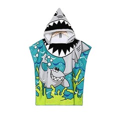 echobelle 兒童卡通連帽海灘巾