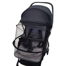 Cozy All Fit 嬰兒車蚊帳, 黑色, 1入