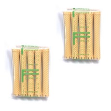 美髮沙龍專業人士的新發棒, 10個, 黃色 灰色 ( F-TYPE 11)